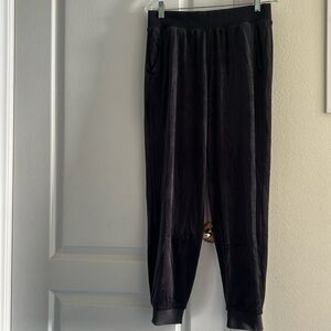 Banana Republic velour sweatpants with pockets